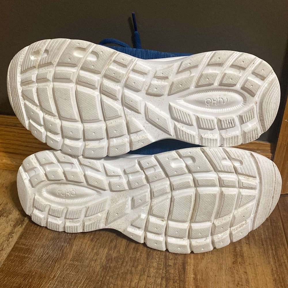 Ryka Wren Athletic Sneaker shoes Navy & light pink size 7.5 - Picture 8 of 9